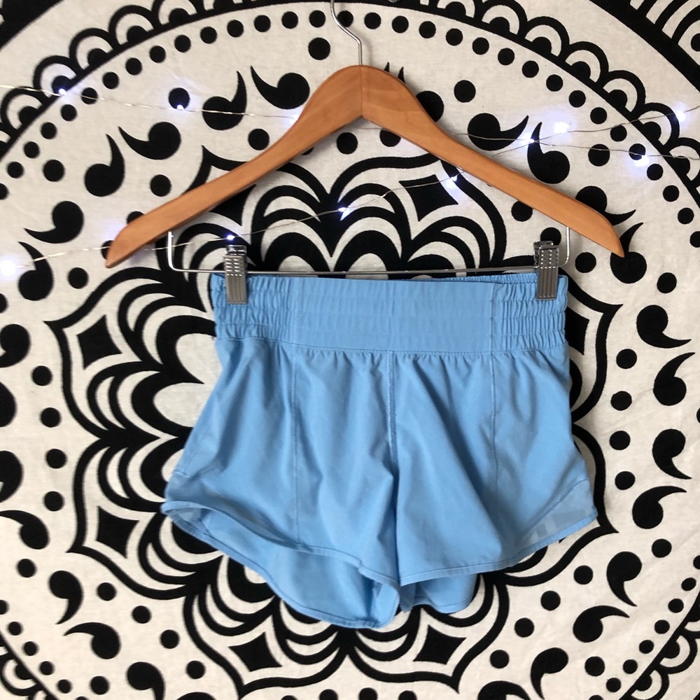 high waisted lulu shorts 2.5*